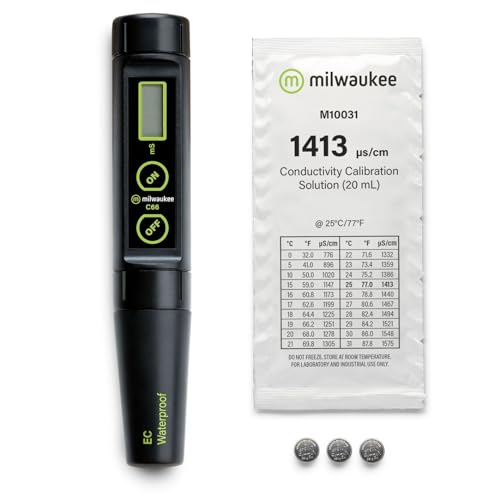 Milwaukee Instruments C66 digitales EC Messgerät EC-Tester Stift Pen (wasserdicht) von Milwaukee