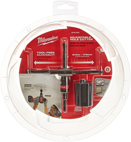 Cortacírculos ajustable con recogepolvo de 51 a 178mm NO SE PUEDE HACER 3+1 von Milwaukee