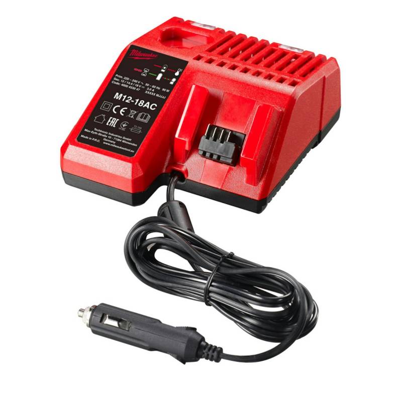 Milwaukee M12-18 AC  Ladegerät Auto  4932459205 von Milwaukee