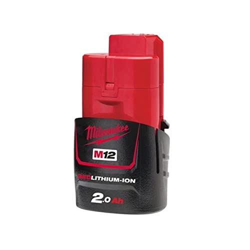 Milwaukee M12 B2 12 V Akku Red 2,0 Ah Li-Ion Akku von Milwaukee