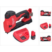 M12 BCST-251 Akku Tacker 12 v 19 x 25,4 mm + 1x Akku 2,5 Ah + Ladegerät - Milwaukee von Milwaukee