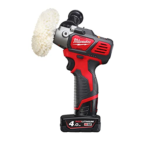 Milwaukee M12 BPS-421X Akku-Mini-Polierer-Set 4,0Ah+2,0Ah in HD-Box von Milwaukee