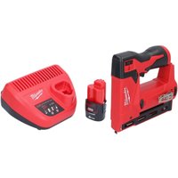 Milwaukee M12 BST-201 Akku Tacker 12 V 6 - 14 mm + 1x Akku 2,0 Ah + Ladegerät von Milwaukee