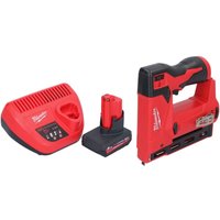 Milwaukee M12 BST-501 Akku Tacker 12 V 6 - 14 mm + 1x Akku 5,0 Ah + Ladegerät von Milwaukee