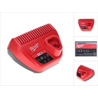 Milwaukee - M12- C12C Ladegerät 12V Li-Ion Akkus ( 4932352000 ) von Milwaukee