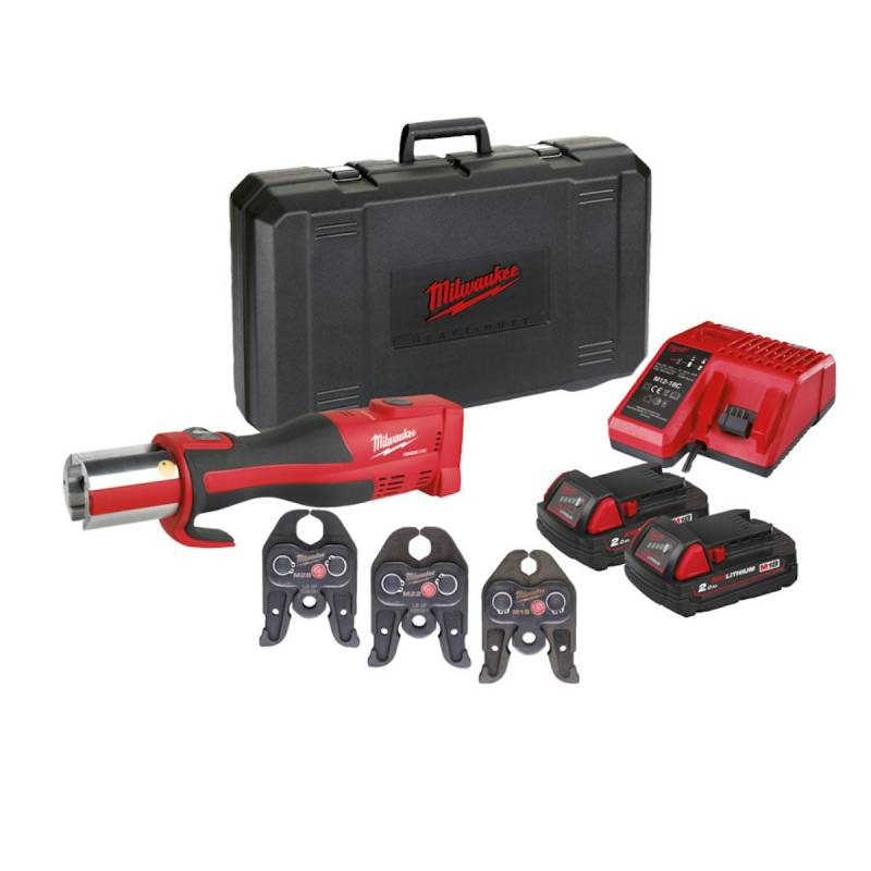 Milwaukee M18BLHPT-202C M-SET AK.PRESSWERKZEUG IN2 4933451133 von Milwaukee