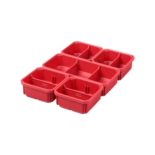 Milwaukee PACKOUT Ersatzboxen f. OrganiserSlim (5) 4932478301, Multicolor von Milwaukee