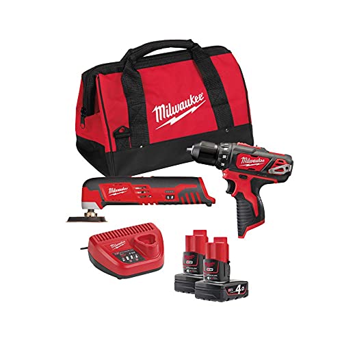 Milwaukee Powerpack 12V M12 BPP2D -402B M12BPD + C12MT 4933441250 von Milwaukee