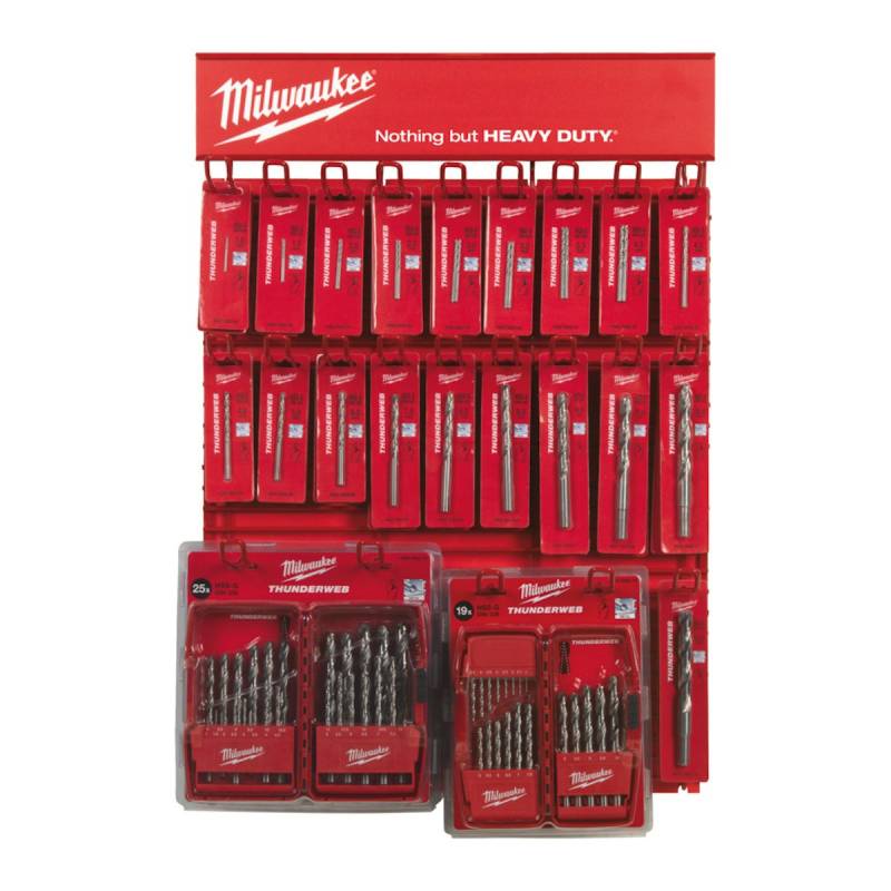Milwaukee RED RACK METALLBOHRER HSS-G TH-WEB SNP 4932352645 von Milwaukee