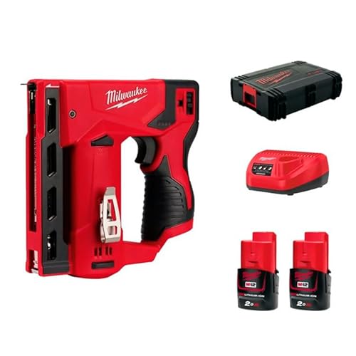 Milwaukee Tackergerät M12BST-202X, 2,0Ah 12V mit Akku von Milwaukee