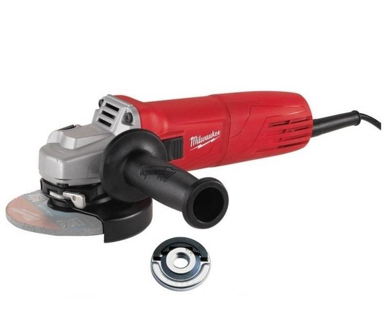 Milwaukee Winkelschleifer AG 1000-125 EKX + Fixtec Schnellspannmutter von Milwaukee