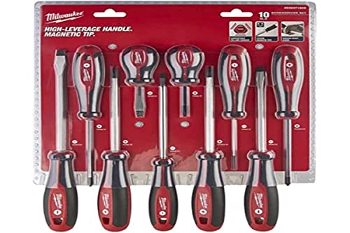 Milwaukee milw Tri-Lobe Schraubendr.Set PH/PZ/SL (10pc) 4932471808, Multicolor von Milwaukee