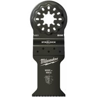 Multitool-Klinge Bi-Metall Milwaukee Holz genagelt - 35x42mm - 48906021 von Milwaukee