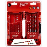 Milwaukee - Schlagbohrer für Beton - 8-tlg. Set 4-12 mm von Milwaukee