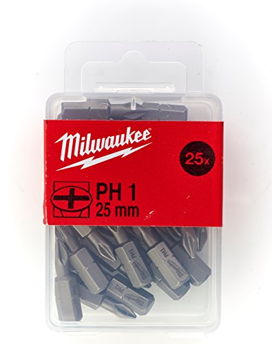 Punta PH1 x25mm - 25uds - S/Driving Bit PH 1 x 25mm - 25pcs von Milwaukee