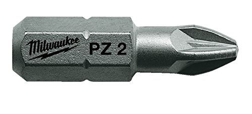 Punta PZ2 x25mm - 25uds - S/Driving Bit PZ 2 x 25mm - 25pcs von Milwaukee