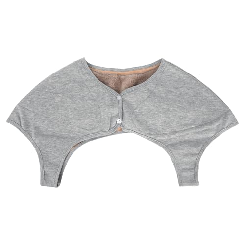 MilyaDE Samt Schulterwärmer Rückenwärmer Schulterpolster Elastisch Schultergelenk Unterstützung, Hellgrau XL MilyaDE Samt Schulterwärmer Rückenwärmer Schulterpolster Elastisch Schultergelenk Unterstützung, Hellgrau XL von MilyaDE