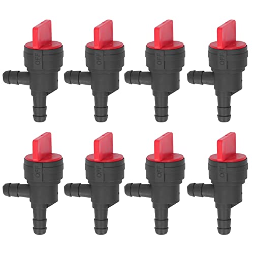 Mimdixy 8PCS 1/4 -Zoll -Gasbrennstoffausschnittabschnitte in Line Kraftstoffgasausschnittabschaltventil -Kraftstoff -Absperrventil mit Klammer für Rasenmäher Mimdixy 8PCS 1/4 -Zoll -Gasbrennstoffausschnittabschnitte in Line Kraftstoffgasausschnittabschaltventil -Kraftstoff -Absperrventil mit Klammer für Rasenmäher von Mimdixy