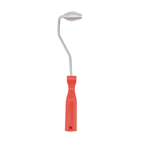 Mimdixy Fiberglass Roller, Aluminium -Oliven -Rollenbubble -Paddel -Werkzeug mit Kunststoffgriff für Fenstertür -Bildschirm Reparatur Badewanne Yacht Laminierung (Typ a) von Mimdixy