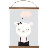 Bild/Poster Kinderzimmer "Fräulein Bär" von MimirellaausLiebe
