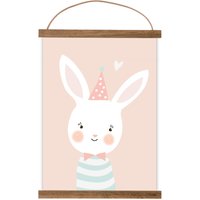 Kunstdruck/Bild "Fräulein Hase" von MimirellaausLiebe