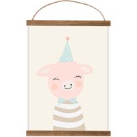 Kunstdruck/Bild "Frau Von Schweinchen" von MimirellaausLiebe