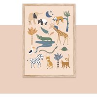 Kunstdruck/Bild "Im Dschungel" von MimirellaausLiebe