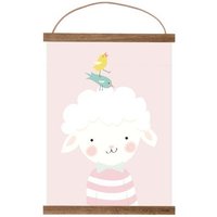 Kunstdruck/Bild "Kleines Lämmchen" von MimirellaausLiebe