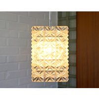 Elegante Vintage Deckenlampe/Acryllampe Mid Century Modern Jugoslawien 1970Er Jahre von MimisShelf