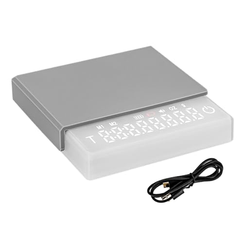 Americano Skala, 0,1 g Präzisions-Kaffeewaage, eingebauter Timer Funktion, Digital für das Brewing Accuracy in Home Kitchen, Schlafen und Brew Shop 3,54 x 3,74 x 0,75 Zoll Americano Skala, 0,1 g Präzisions-Kaffeewaage, eingebauter Timer Funktion, Digital für das Brewing Accuracy in Home Kitchen, Schlafen und Brew Shop 3,54 x 3,74 x 0,75 Zoll von Mimoqk