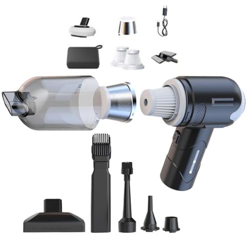 Autostaubsauger | Tragbarer Autostaubsauger | Handstaubsauger Auto | Leicht, kabellos und langlebig mit verlängerter Batterielebensdauer und effektiver Saugkraft Autostaubsauger | Tragbarer Autostaubsauger | Handstaubsauger Auto | Leicht, kabellos und langlebig mit verlängerter Batterielebensdauer und effektiver Saugkraft von Mimoqk