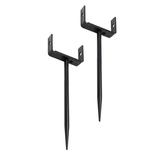 Gutter Support Brackets, 2-Pack Downspout Extension Holders, Adjustable Rust-Proof Stands, Heavy-Duty Mount for Yard Drainage, Patio, Lawn, Flood Prevention and More von Mimoqk