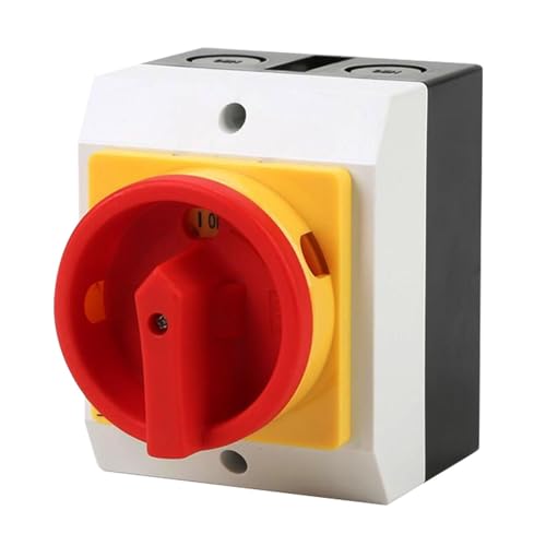 Mimoqk DC Leitungsschutzschalter, DC Leitungsschutzschalter – Motor Coupo-Off Ladung 20 A Isolierung – Master-Steuerungsschalter 380 V staubdicht 4P wasserdicht für Mimoqk DC Leitungsschutzschalter, DC Leitungsschutzschalter – Motor Coupo-Off Ladung 20 A Isolierung – Master-Steuerungsschalter 380 V staubdicht 4P wasserdicht für von Mimoqk