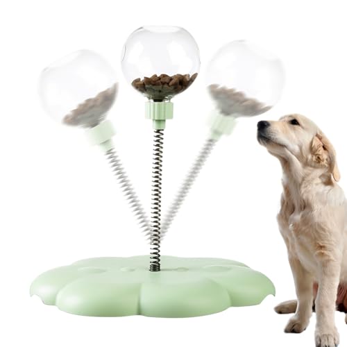 Mimoqk Katzen Leckerli Spielzeug Interaktiv,Interaktiver Futterautomat für Katzen - Kätzchen Indoor Teaser | Für Innen- und Außenbereich zur Stimulation Training Bewegung von Mimoqk