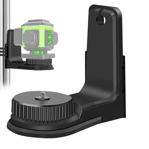 Mimoqk L-förmige Magnethalterung, L-förmige Magnethalterung | 360 Grad drehbare verstellbare Halterung | Upgrade Adapter für die Decke, 1/4 Zoll Gewindebasis für Wand von Mimoqk