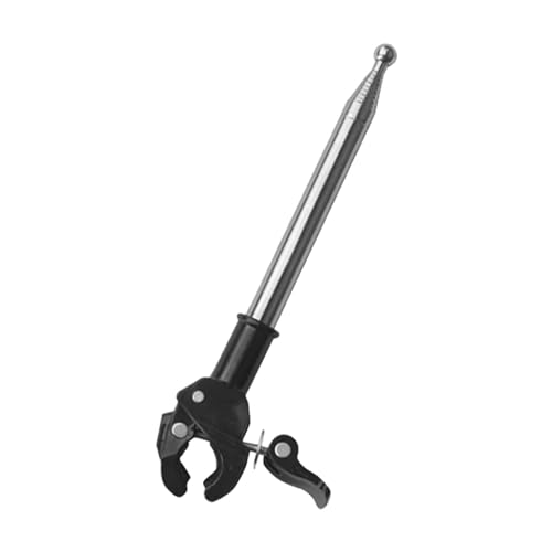 Mimoqk Motorrad-Flaggenhalter, einziehbarer Fahnenmast | Fahnenmast-Halterung für Fahrräder aus Edelstahl – Motorrad-Flaggenmast-Halterung, fester Ständer für Motorräder von Mimoqk