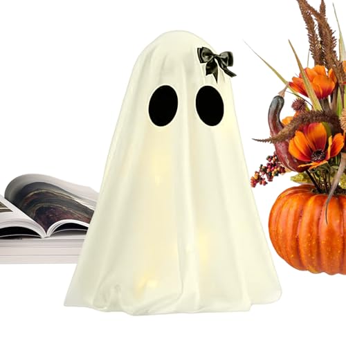 Mimoqk Nachtlicht Geist – leuchtende Geisterdekoration, LED-Lampe, schrecklich, batteriebetrieben, für Party, Halloween und Dekoration zu Hause Mimoqk Nachtlicht Geist – leuchtende Geisterdekoration, LED-Lampe, schrecklich, batteriebetrieben, für Party, Halloween und Dekoration zu Hause von Mimoqk