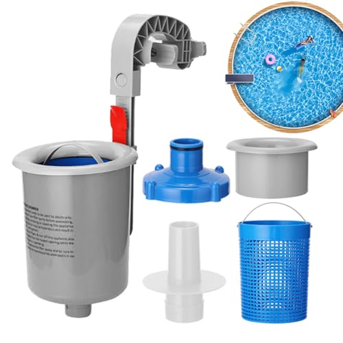 Mimoqk Pool Skimmer | Automatischer Laubskimmer und schwimmender Skimmerkorb für Pools | Automatischer Schmutzentferner Für Aufblasbare Ringe Metallrahmen Garten Park Freizeit Haushalt Mimoqk Pool Skimmer | Automatischer Laubskimmer und schwimmender Skimmerkorb für Pools | Automatischer Schmutzentferner Für Aufblasbare Ringe Metallrahmen Garten Park Freizeit Haushalt von Mimoqk