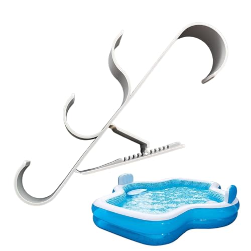 Mimoqk haken Für Poolzubehör - 2 Stück -Schlauchhalter,Rostfrei Robuste Lagermöglichkeit Für Poolzubehör Badehandtuch Organizer Im Freien Mimoqk haken Für Poolzubehör - 2 Stück -Schlauchhalter,Rostfrei Robuste Lagermöglichkeit Für Poolzubehör Badehandtuch Organizer Im Freien von Mimoqk