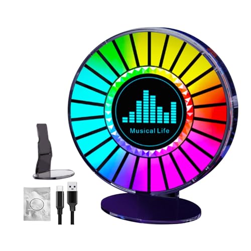 Runder Sound Dynamic Rhythm Light With Color Changing Features, App Control and Sound Activation, Perfect for Car, Gaming and Party Atmospheres Color Changing Music LED Rhythm Light with Pickup Rhyth Runder Sound Dynamic Rhythm Light With Color Changing Features, App Control and Sound Activation, Perfect for Car, Gaming and Party Atmospheres Color Changing Music LED Rhythm Light with Pickup Rhyth von Mimoqk