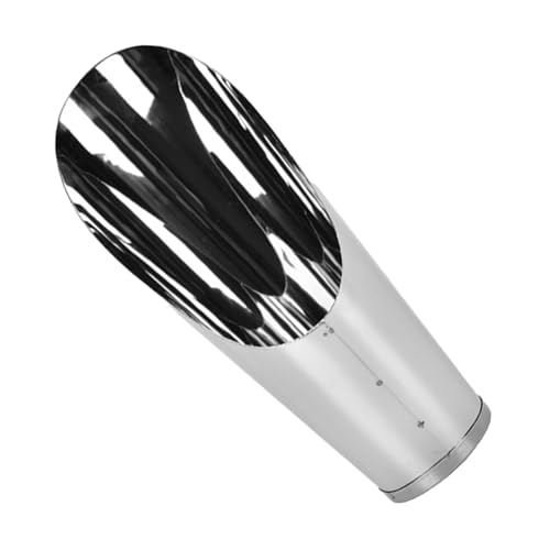 Soil Scoop, multifunktional, 15,7 x 6,9 x 6,95 x 6,5 cm, Repotting Composting Weeding, langlebig, Edelstahl, effiziente Gartenarbeit von Mimoqk