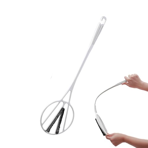 Staubentfernungswerkzeug, -Teppichreinigungswerkzeug, Haustierbesitzer-Reinigungswerkzeug, Staubentfernungswerkzeug Teppich- und Teppichklopfer mit langem Griff, manuelles Hand-Staubklopfer-Werkze von Mimoqk