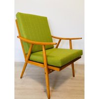Vintage Lounge Boomerang Sessel Von Ton, Tschechoslowakei 1970Er Jahre von MimosaVintageArt