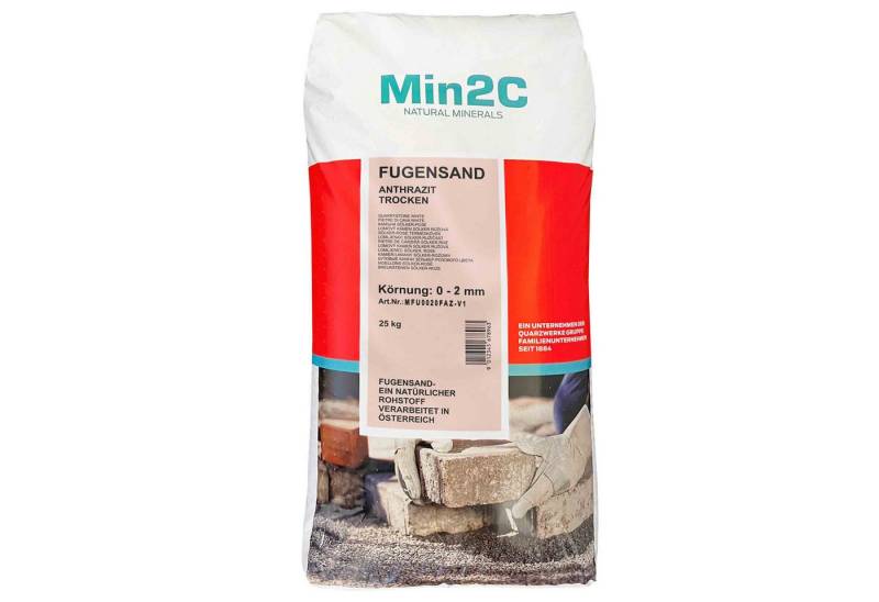 Min2C Fugensand Fugensand 25kg natur 0.0-2.0 mm Premium Quarzsand Min2C Fugensand Fugensand 25kg natur 0.0-2.0 mm Premium Quarzsand von Min2C