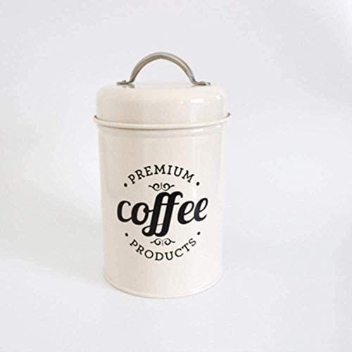 Aufbewahrungsbehälter im chinesischen Stil, Siegelglas, Klassische nordische Schreibtisch-Aufbewahrungsflasche, minimalistischer Organizer, Kaffee-Zucker-Tee-Behälter, weißer Kaffee von MinHuianG