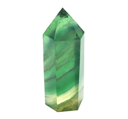 Heilkristall-Stäbe spitz facettiert, Prismenstäbe für Reiki Chakra Meditation Therapie Dekoration von Mina Heal