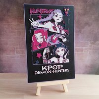 Kpop Demon Hunters Poster | 3D-Druck von MinaforMinna