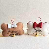 Weihnachtsdekoration Aus Filz, Anpassbarer Knochen von MinasFactory