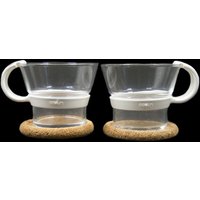 2 Vintage Bodum Teegläser 2Er Set Schweizer Design Danish Dänisch von MinasTreasureChest