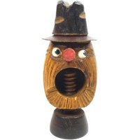 Vintage Holz Nussknacker Cowboy Figur Mit Hut Dekorative Geschnitzt von MinasTreasureChest